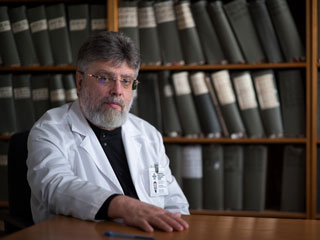Доктор Григорий Григорьев в архиве МИРВЧ (2019 г.)