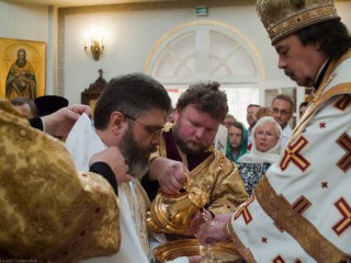 Хиротония во диаконы Григория Григорьева. Фото: Валерий Гололобов (2010 г.)