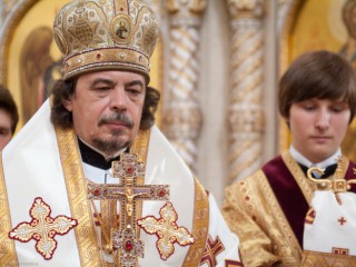 Епископа Петергофский Маркелл. Фото: Валерий Гололобов (2010 г.)