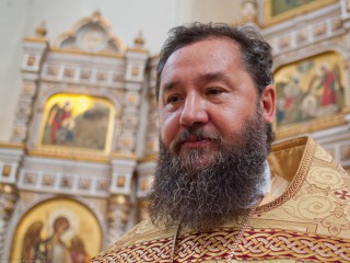 Протоиерей Лев Нерода. Фото: Валерий Гололобов (2010 г.)