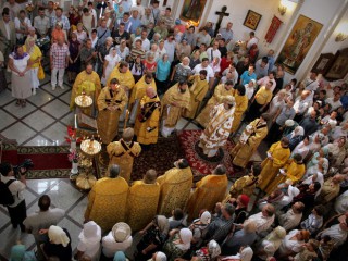 Божественная литургия. Фото: Дарья Рыбалтович (2010 г.)