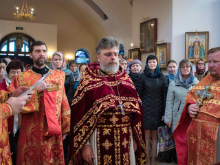 Молебен в день памяти свщм. Киприана и мц. Иустины, 15 октября (2018 г.)