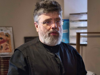 о. Григорий в пономарке Феодоровского собора. Фото: Александр Шенгелидзе (2019 г.)