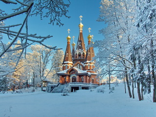 Храм Рождества Иоанна Предтечи в Юкках . Фото: Дарья Рыбалтович (2016 г.)